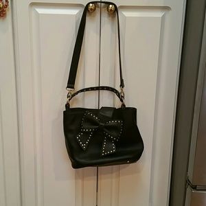 Betsey💥 Johnson Bow Leather Handbag